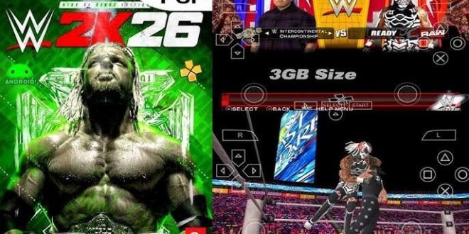 WWE 2K26 PPSSPP ISO Download