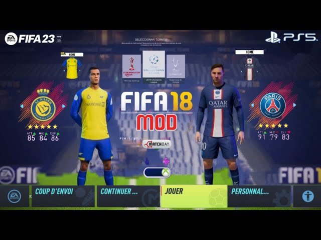 FIFA 18 Mod FIFA 23 APK OBB Mobile Download